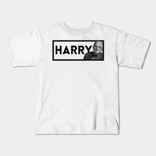 Harry: Black & White President Kennedy Portrait Kids T-Shirt